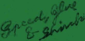 logo Speed, Glue And Shinki